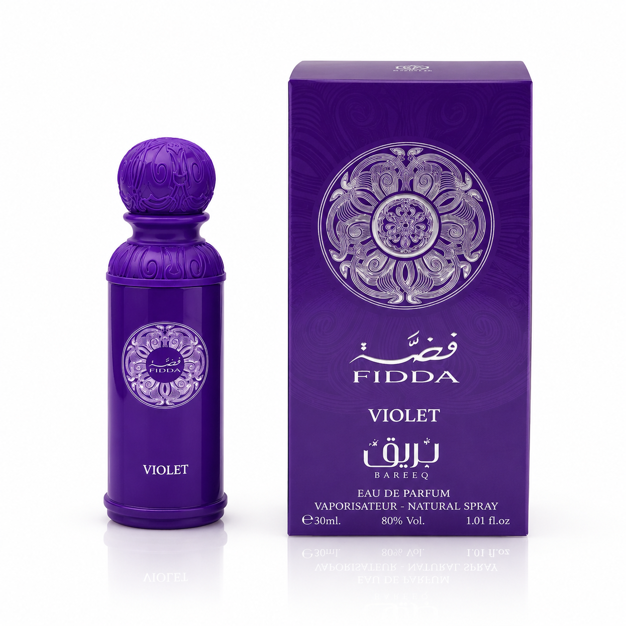 Arabiški kvepalai Jai, BAREEQ FIDDA Violet EDP 30 ml