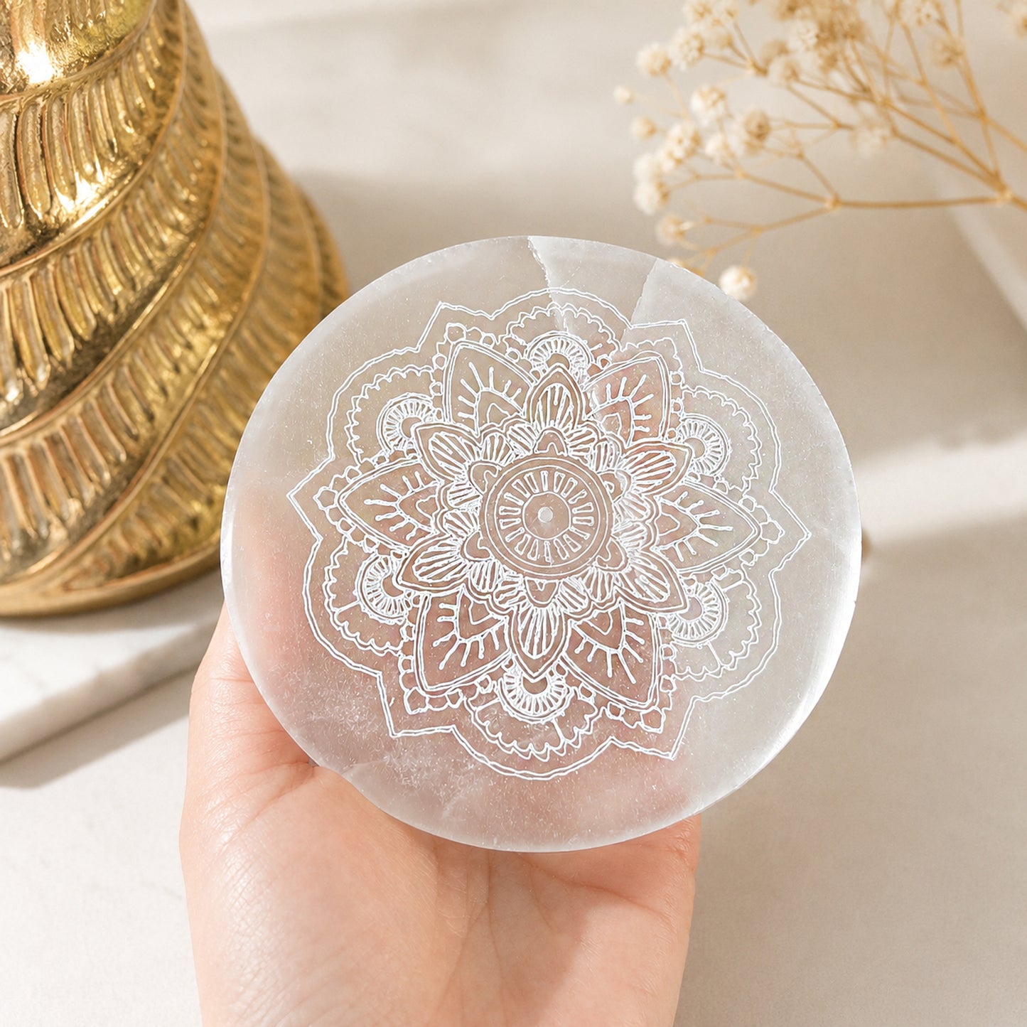 Selenito smilkalinė MANDALA