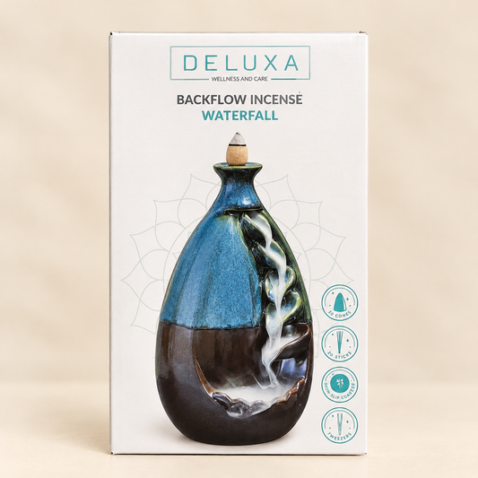Backflow keramikinės smilkalės ir smilkalų rinkinys