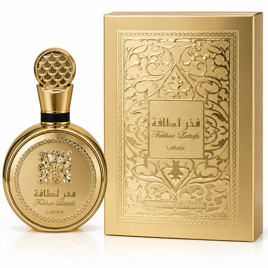 Arabiški kvepalai Unisex, Lattafa Fakhar Gold Extrait EDP 100 ml