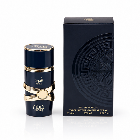 Arabiški kvepalai Jam, BAREEQ Aswad EDP 30 ml