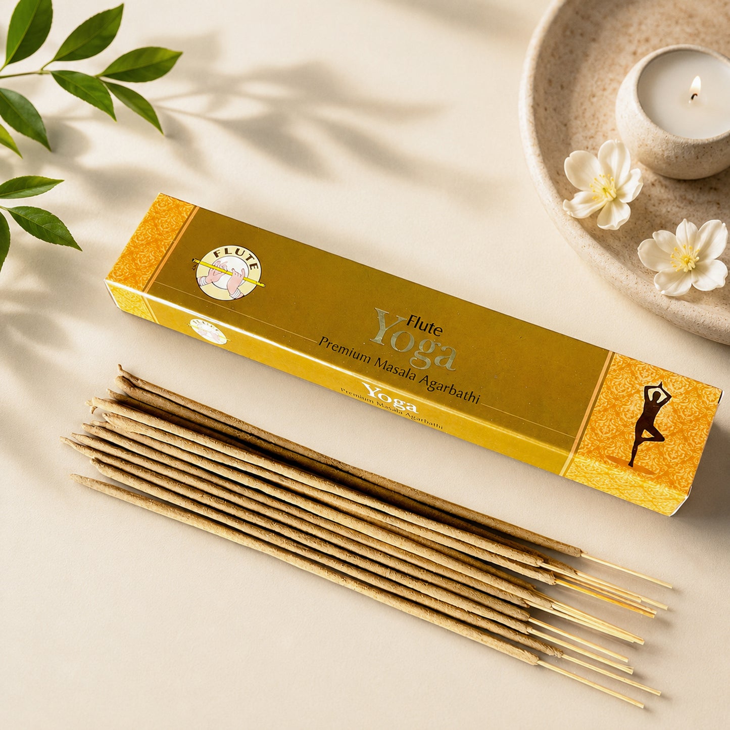Premium klasės natūralūs smilkalai Yoga 15 g