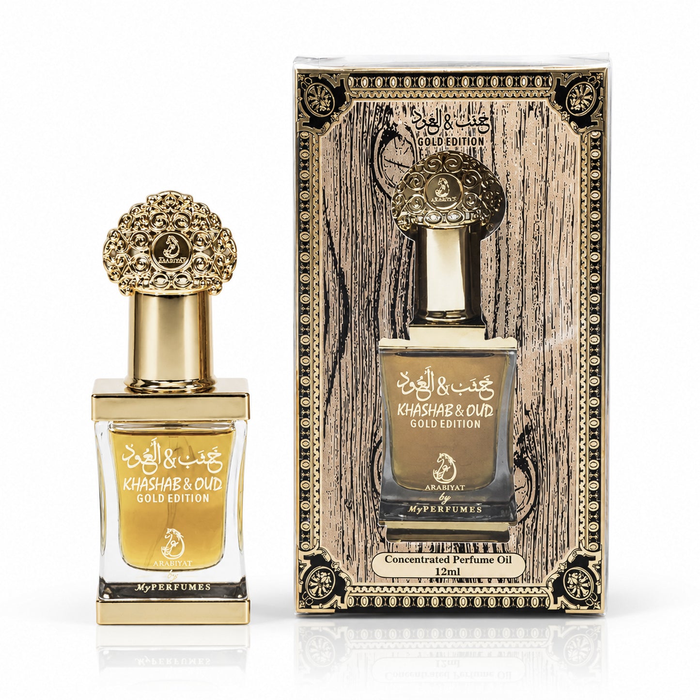 Arabiški aliejiniai kvepalai Unisex, Arabiyat Khashab & Oud 12 ml