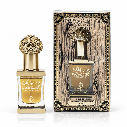 Arabiški aliejiniai kvepalai Unisex, Arabiyat Khashab & Oud 12 ml