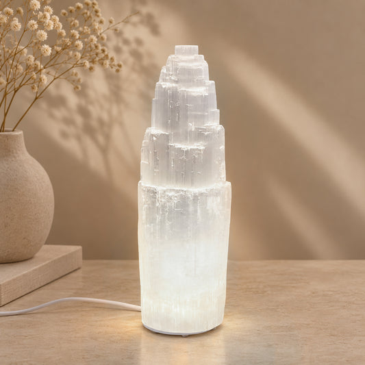 Selenito lempa Iceberg 21-25 cm