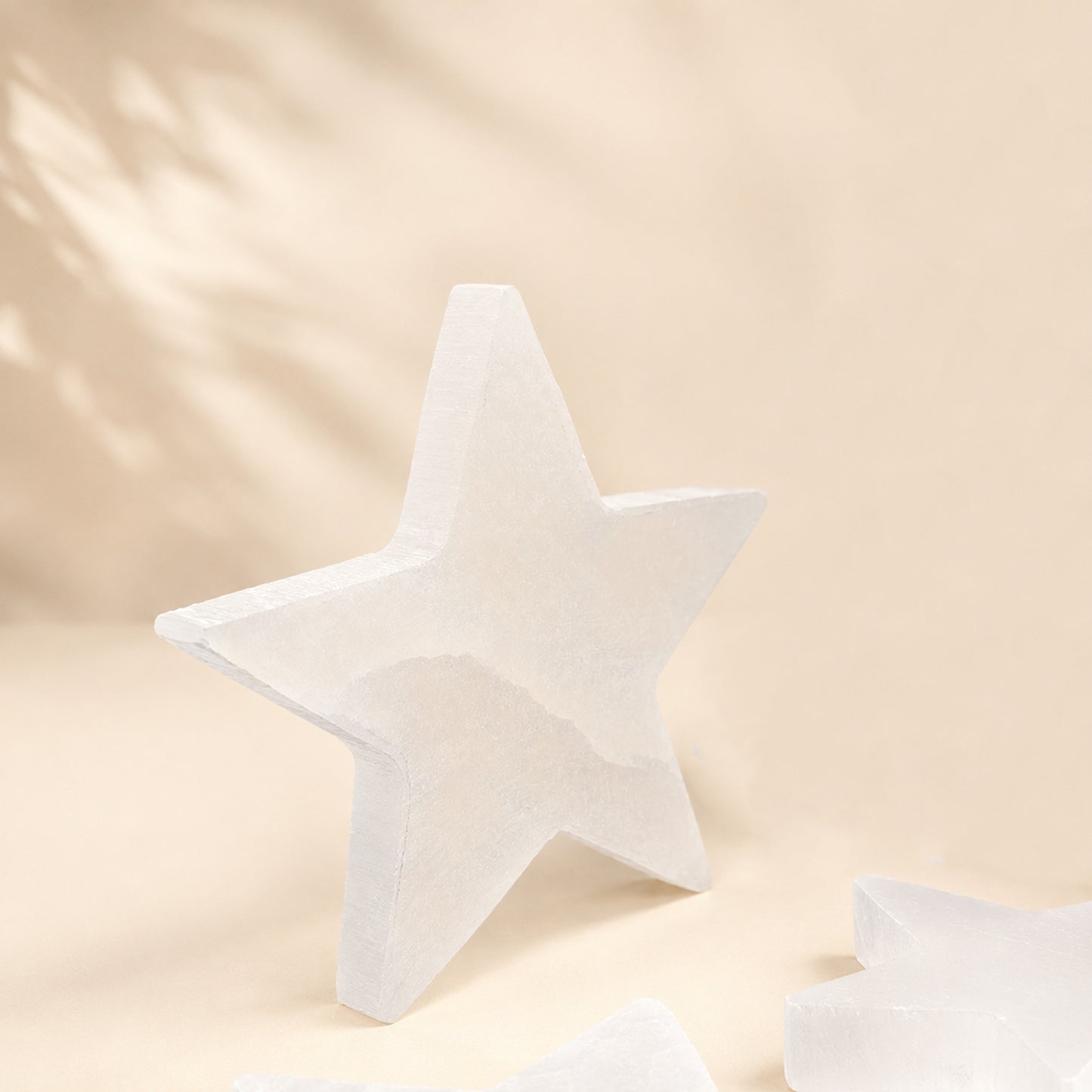 Selenito lėkštelė - padėkliukas žvaigždė 12 cm